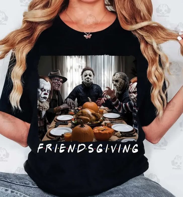 Horror  Friendsgiving shirt option