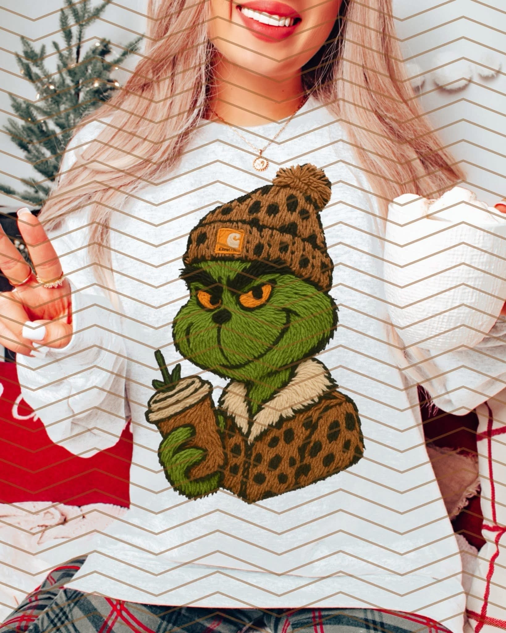 Branded mean green guy shirt option