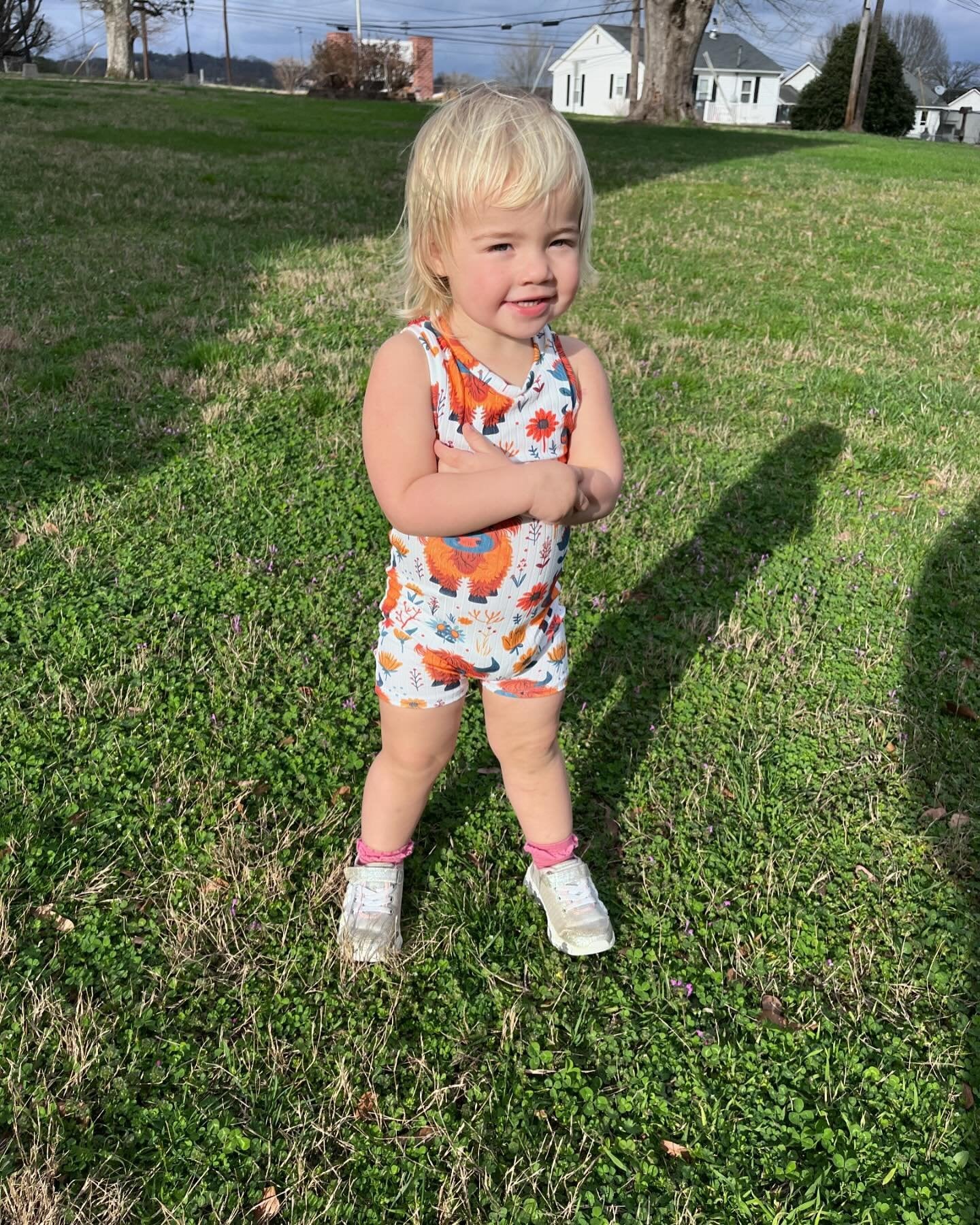 Ollie romper (custom)